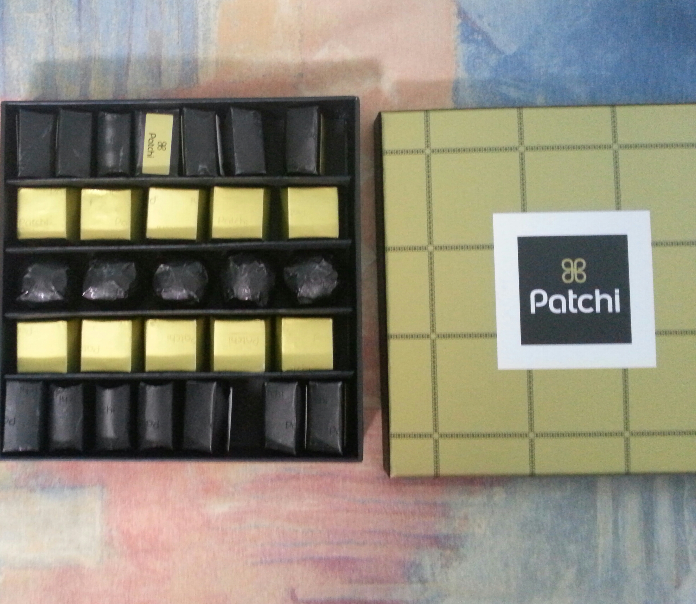 Patchi chocolate.